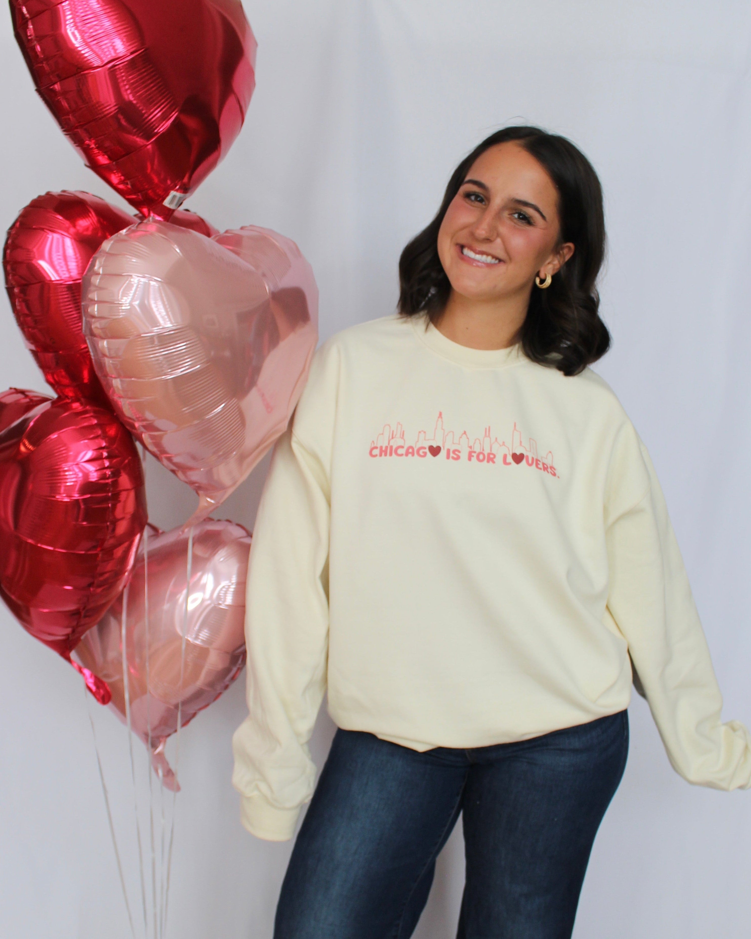 Chicago Is For Lovers Crewneck