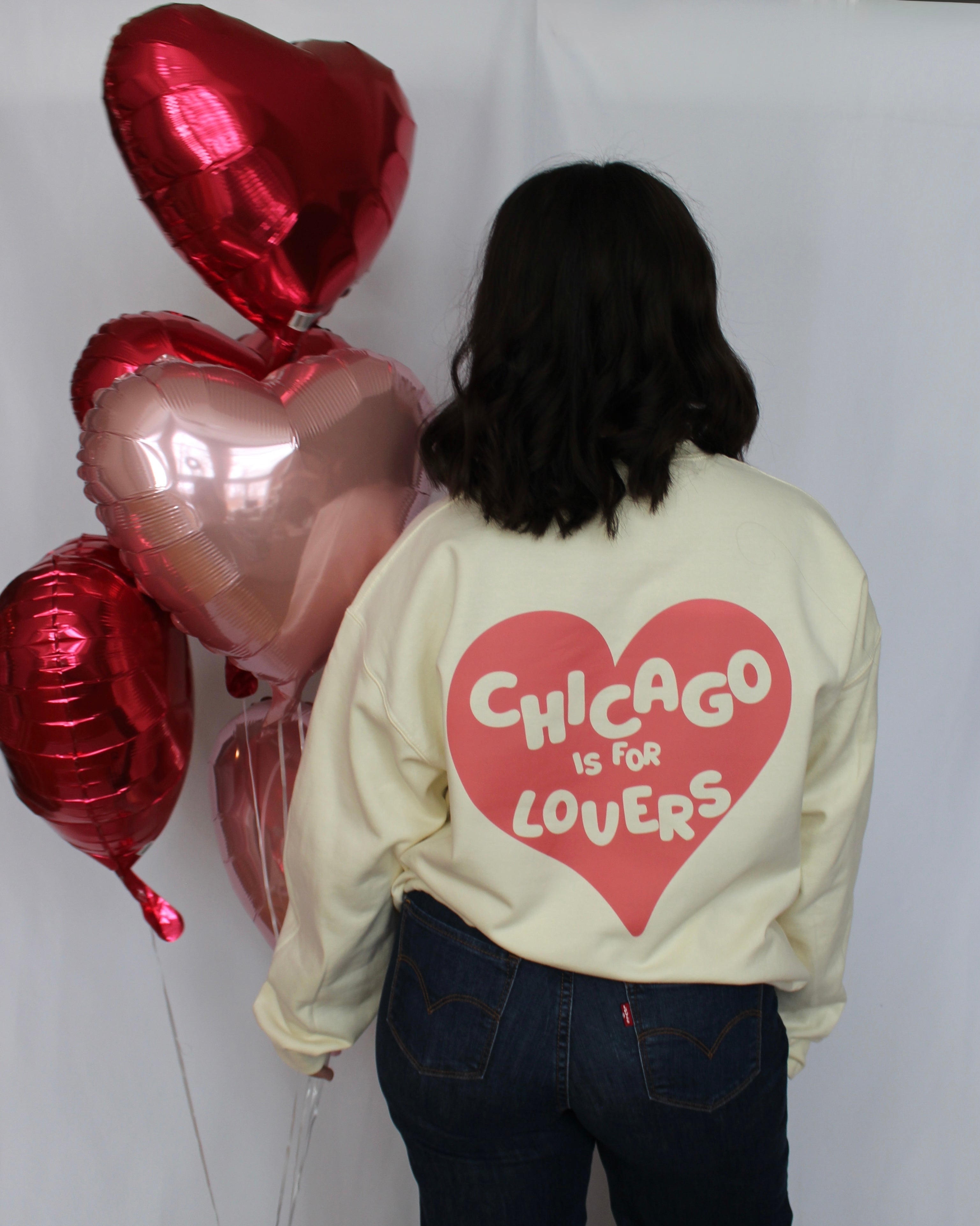 Chicago Is For Lovers Crewneck